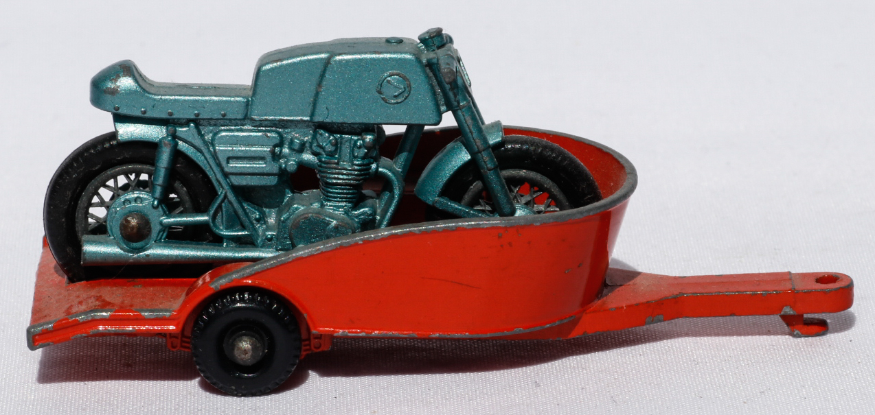 Matchbox Honda motorcycle trailer